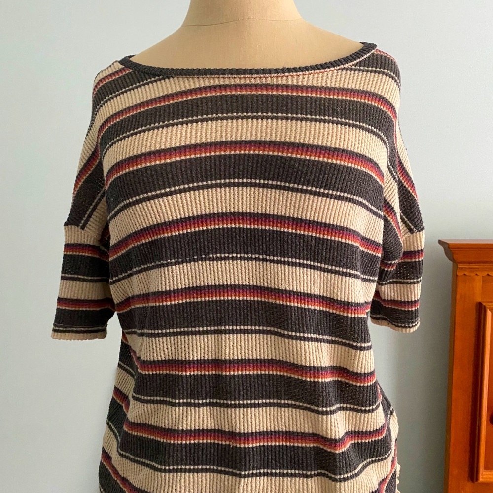 Striped crop top